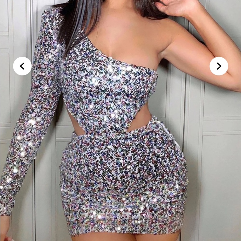 Fashion Nova More Time to Shine Dress
